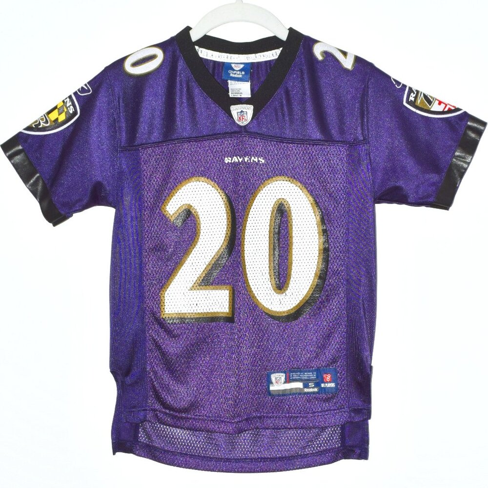 Reebok Ed Reed #20 NFL Baltimore Ravens Football Jersey - Small